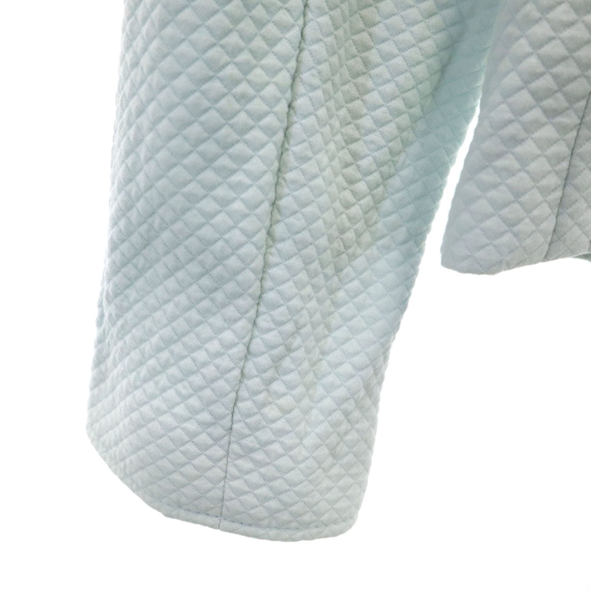 courreges クレージュ 日本製 キルティングジャケット 11AR ライトブルー レディース
