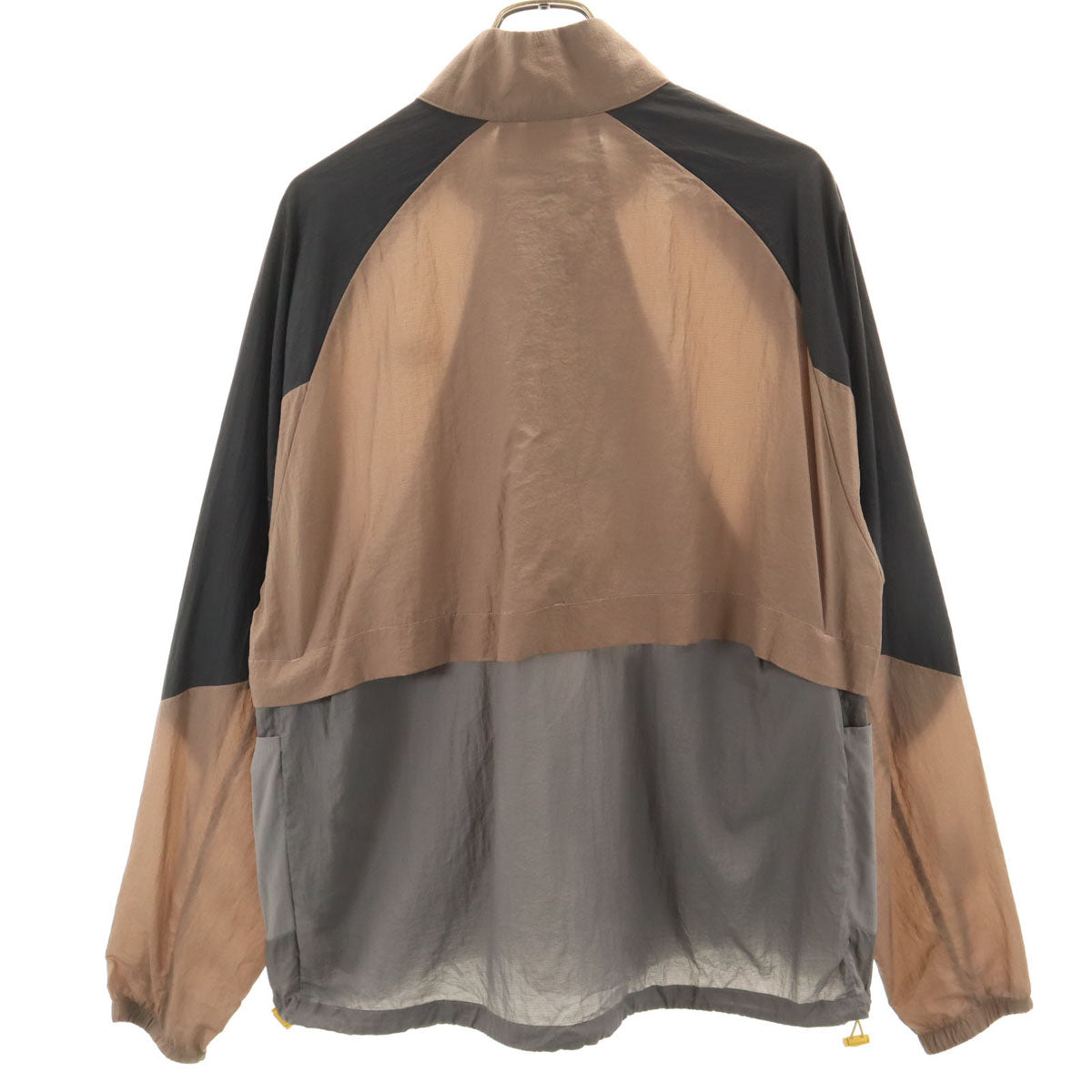 NEW BALANCE ニューバランス ウインドブレーカー L/XL グレー ジャケット メンズ
