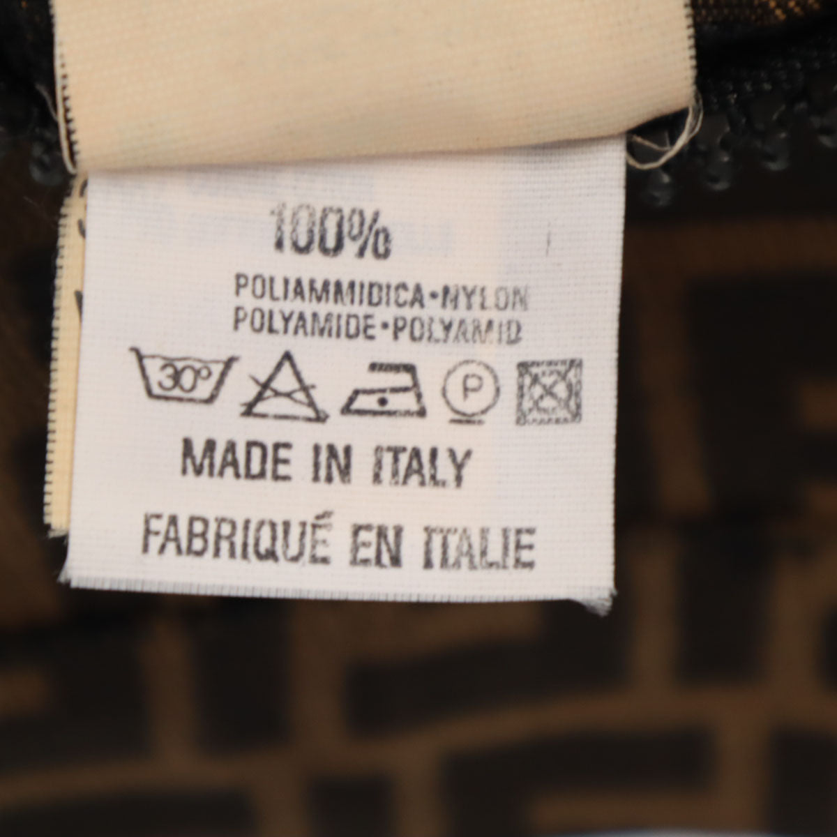 美品 FENDI JEANS フェンディ ジーンズ イタリア製 ズッカ柄 リバーシブル ベスト 42 ブラウン レディース