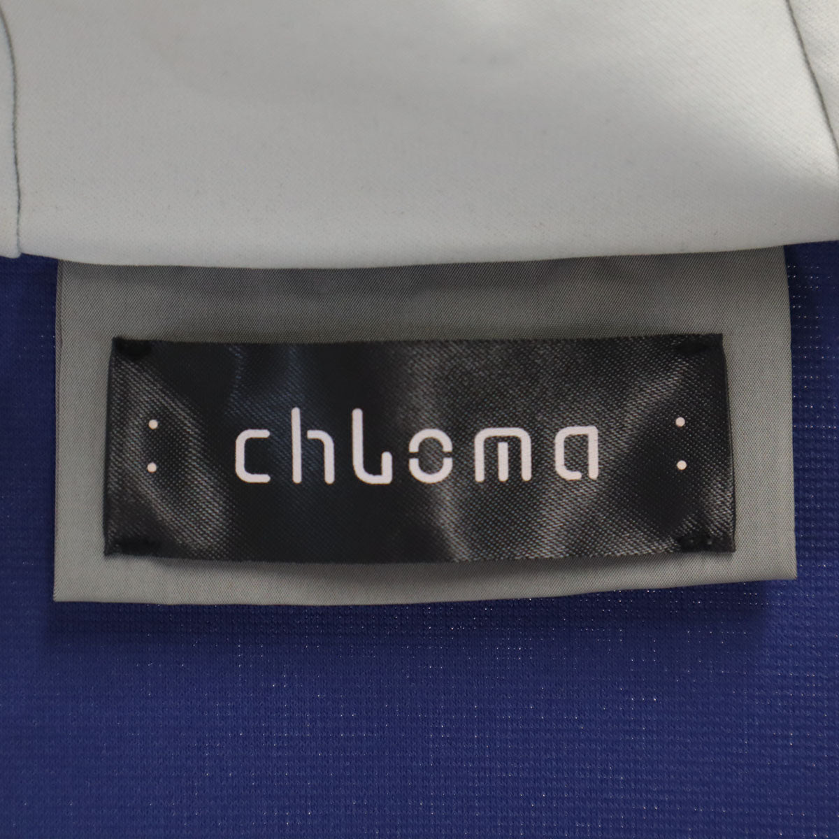 CHLOMA クロマ 日本製 メドィウムパーカー 長袖 メド パーカー 青紺系 レディース