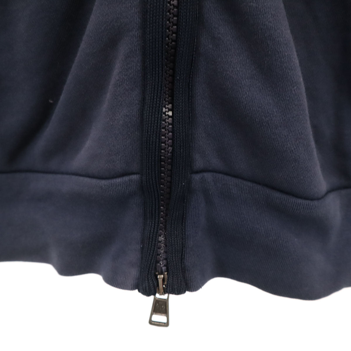 MONCLER モンクレール 長袖 スウェット ジップパーカー S ネイビー メンズ