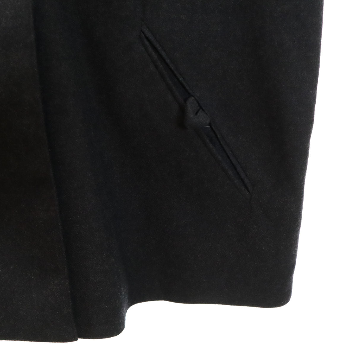 JEAN-PAUL GAULTIER ジャンポールゴルチエ ウールジャケット 上下 セットアップ 42 ブラック レディース