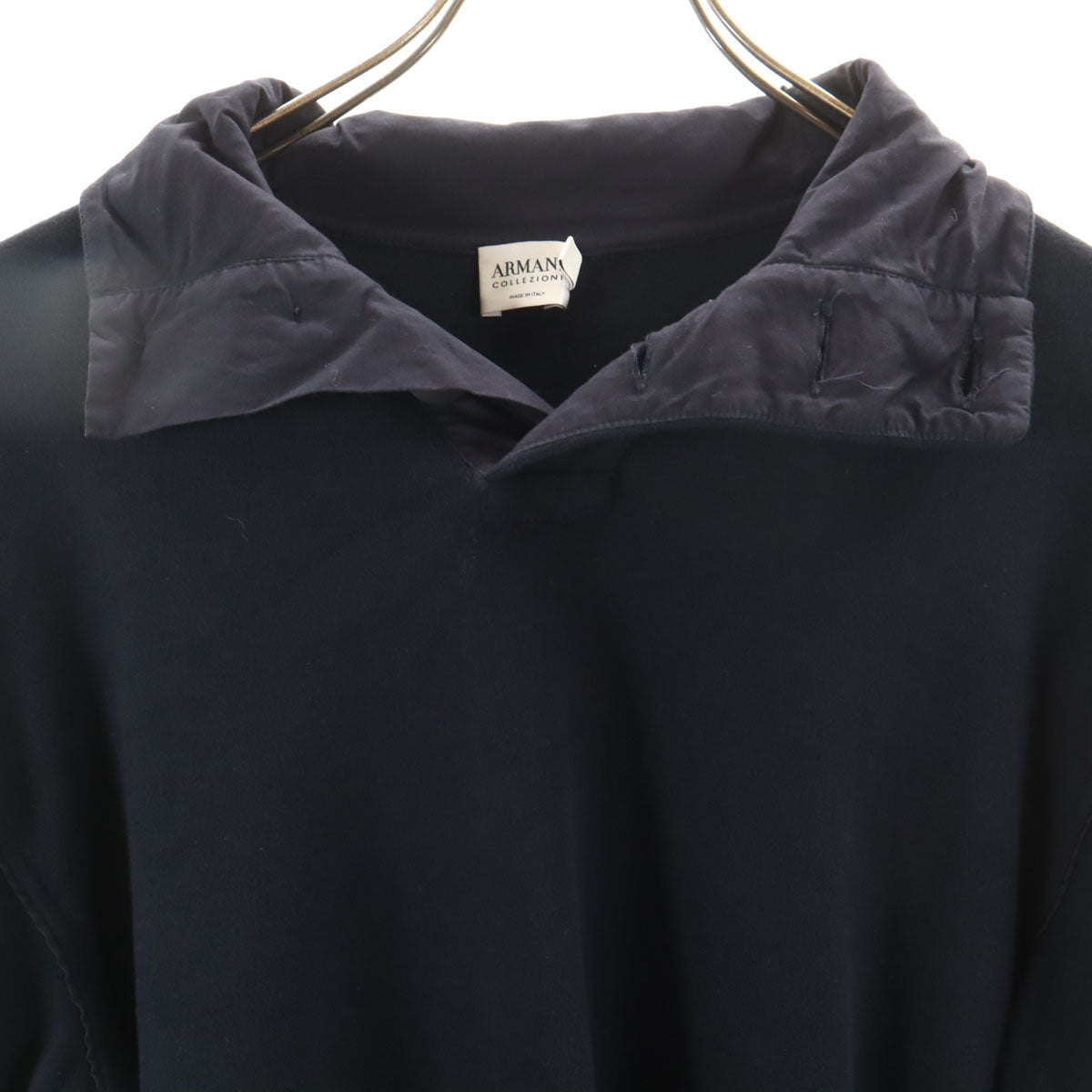 ARMANI COLLEZIONI アルマーニコレッツォーニ イタリア製 長袖 スウェット L ネイビー メンズ