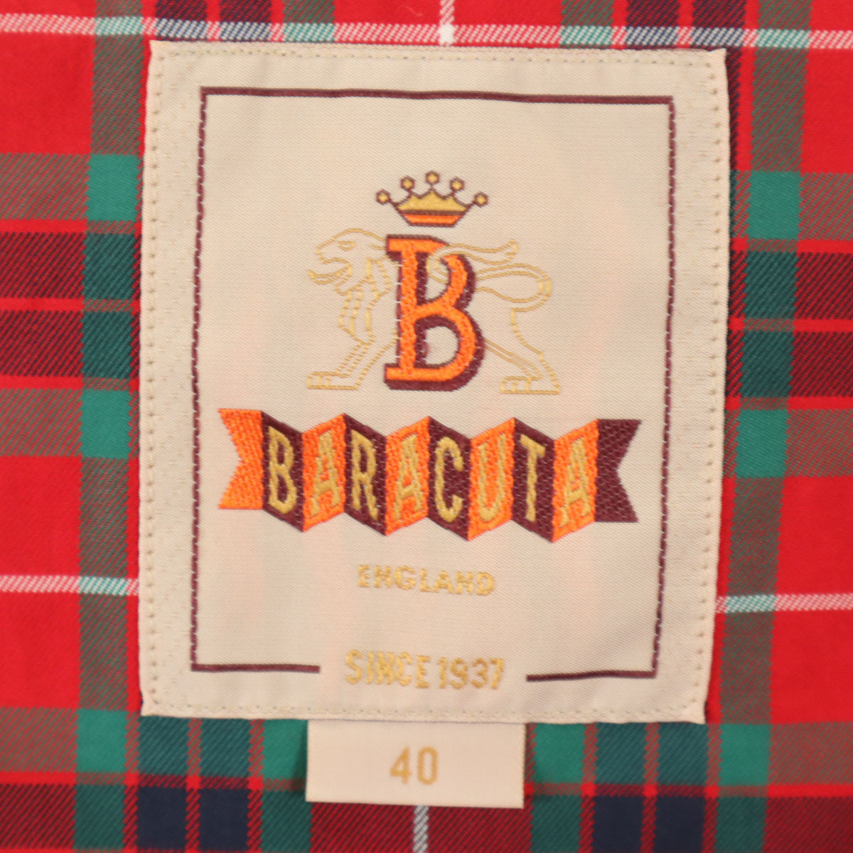 BARACUTA バラクータ イングランド製 G-9 ハリントン ジャケット 40 ブラウン スイングトップ メンズ
