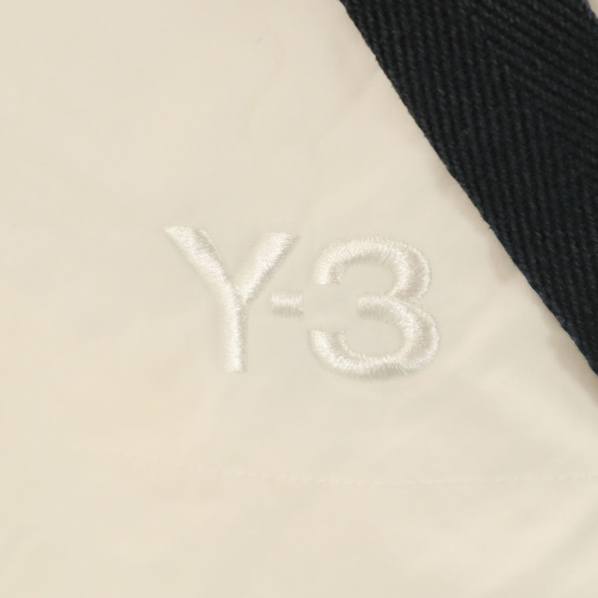 Y-3 ワイスリー 長袖 中綿 シャツ S ホワイト ヨウジヤマモト メンズ
