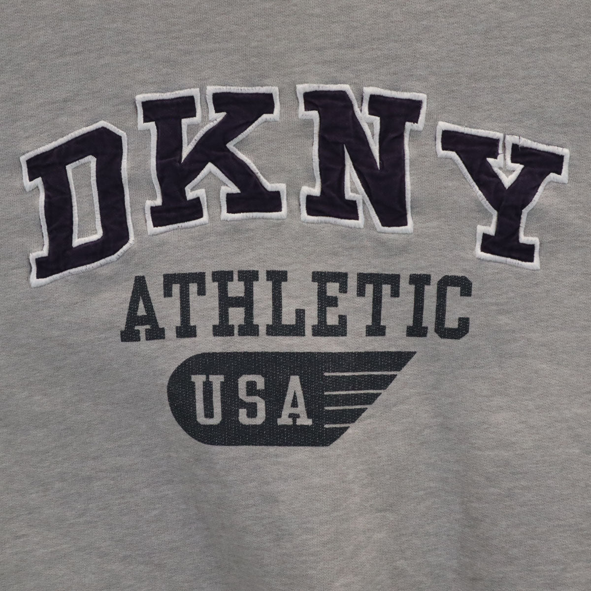 DKNY DONNA KARAN NEW YORK ダナキャランニューヨーク 90s 00s オールド 長袖 スウェット トレーナー L グレー メンズ