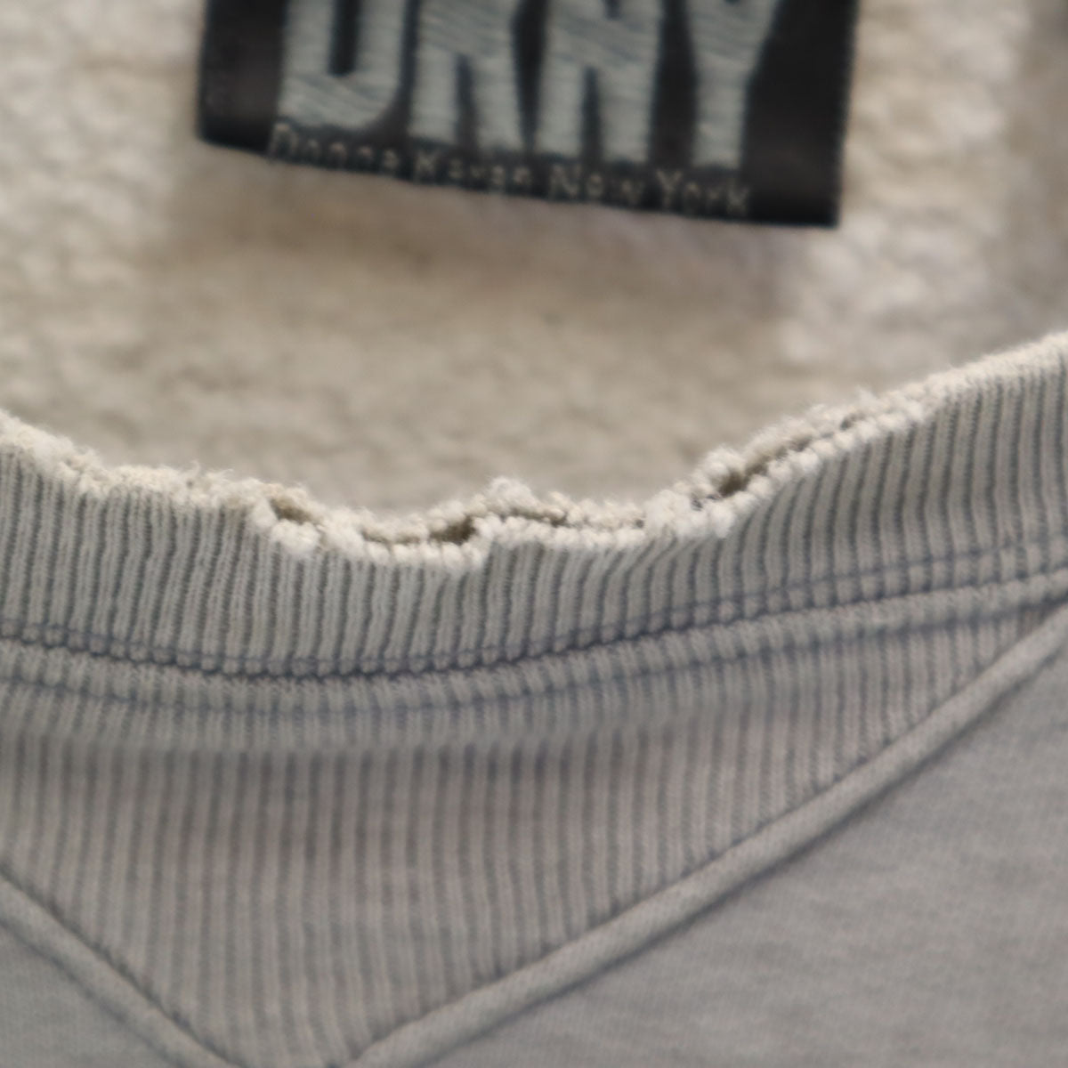 DKNY DONNA KARAN NEW YORK ダナキャランニューヨーク 90s 00s オールド 長袖 スウェット トレーナー L グレー メンズ