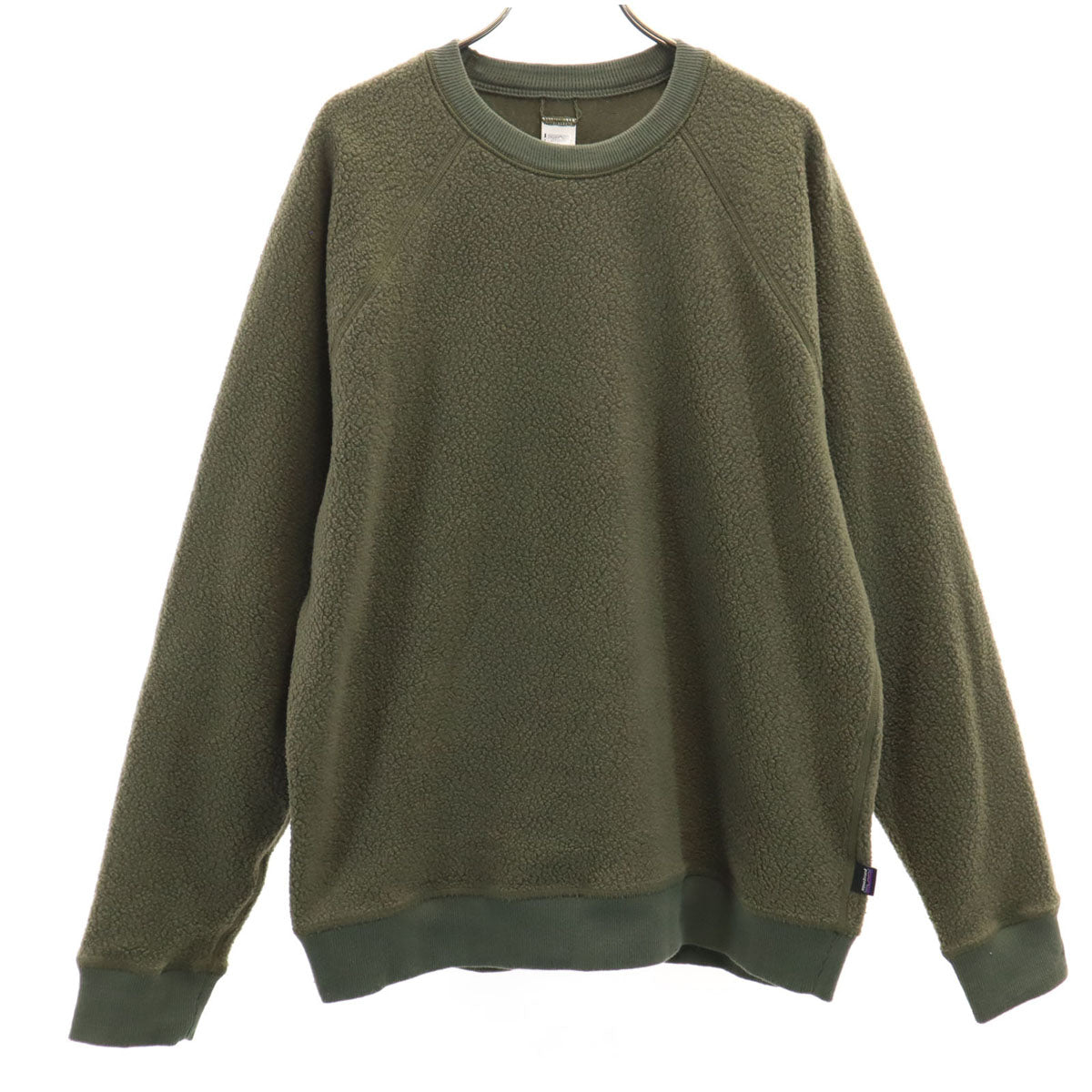 patagonia パタゴニア 長袖 リバーシブル シーリングクルー トレーナー M カーキ 26130FA21 アウトドア メンズ