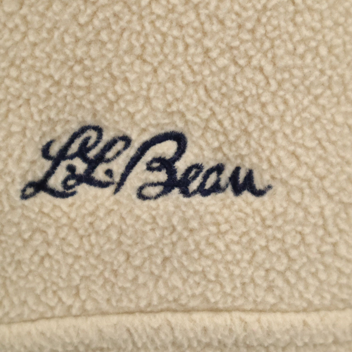 L.L.Bean エルエルビーン 80s ヴィンテージ プルオーバー フリースジャケット ベージュ アウトドア メンズ