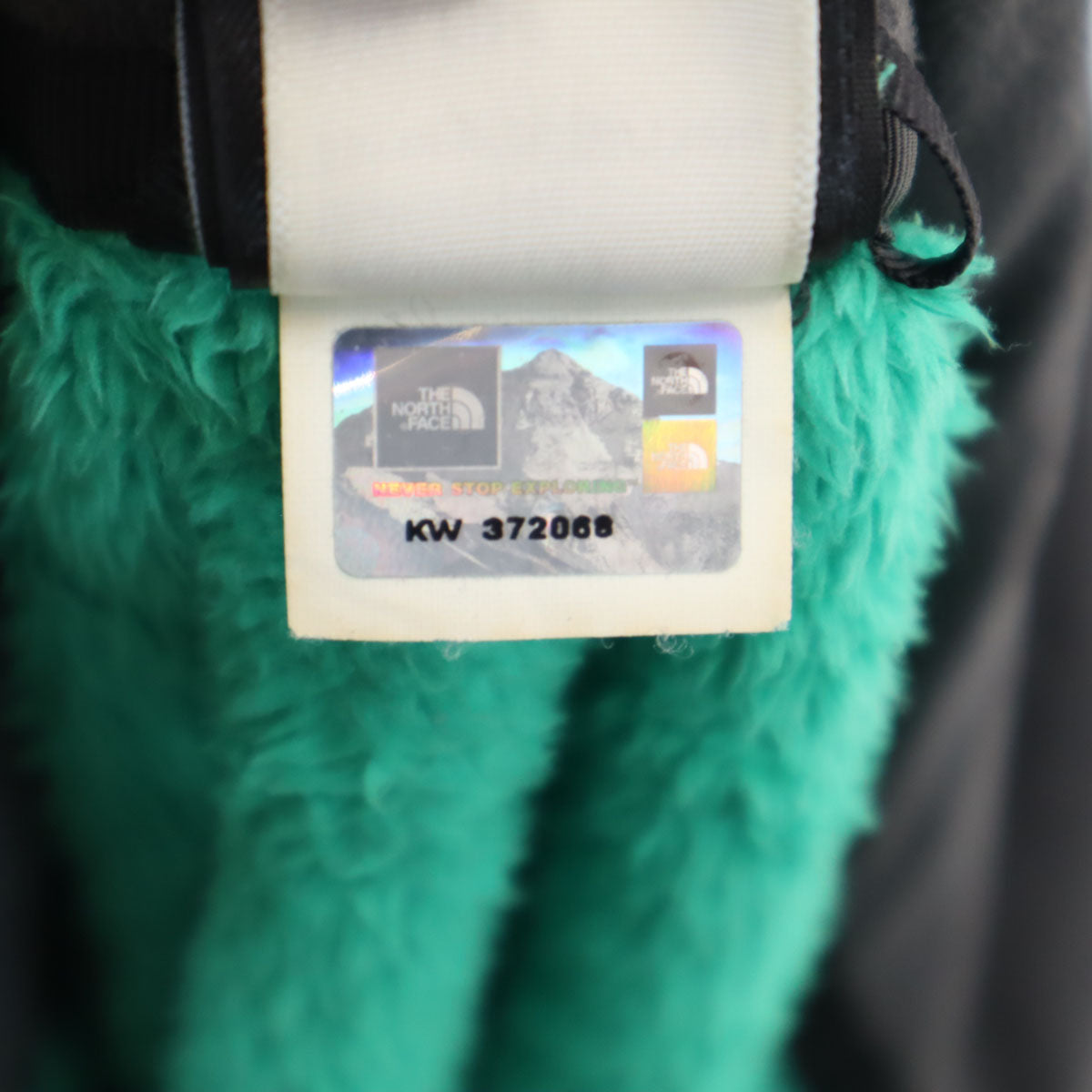 THE NORTH FACE ノースフェイス フリースジャケット L グリーン系 CT42 アウトドア レディース