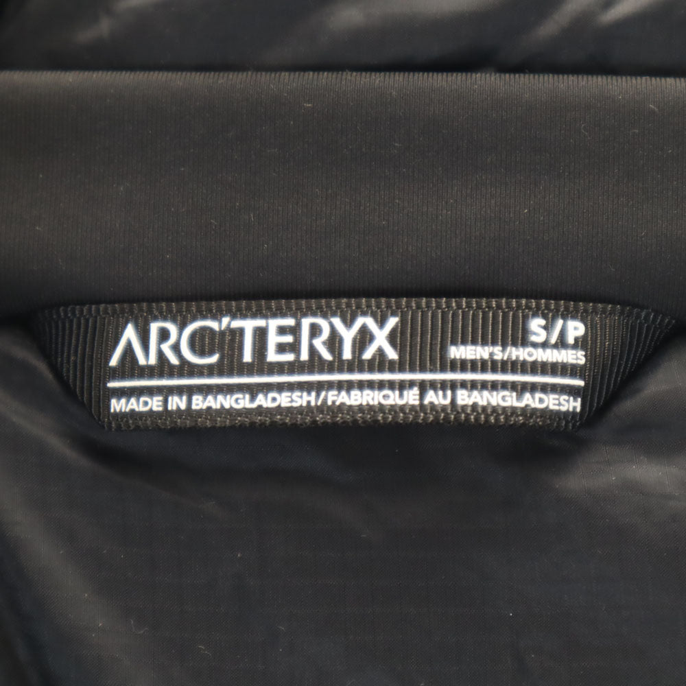 アークテリクス 中綿ジャケット S チャコールグレー ARC'TERYX メンズ