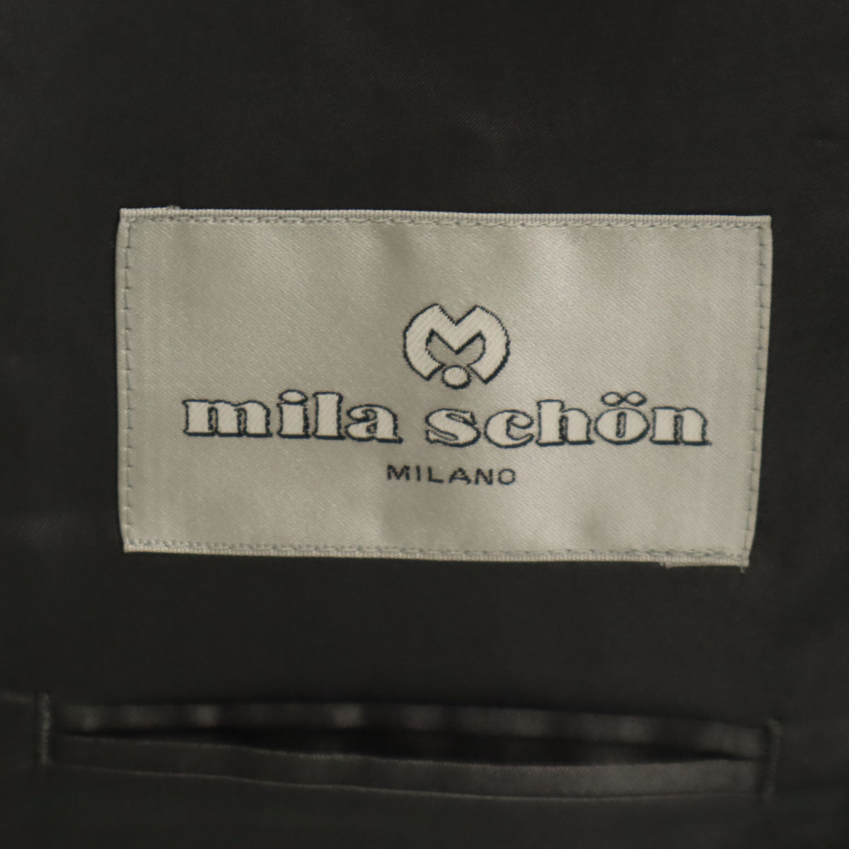 mila schon ミラショーン スーツ 上下 セットアップ AB5 グレー メンズ