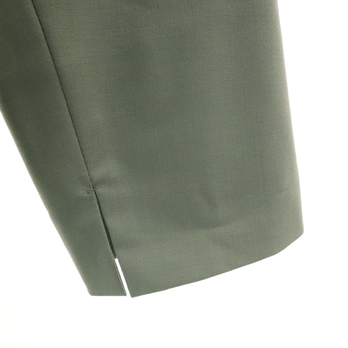 green label relaxing グリーンレーベルリラクシング ノーカラージャケット 上下 セットアップ 40 ミントグリーン レディース