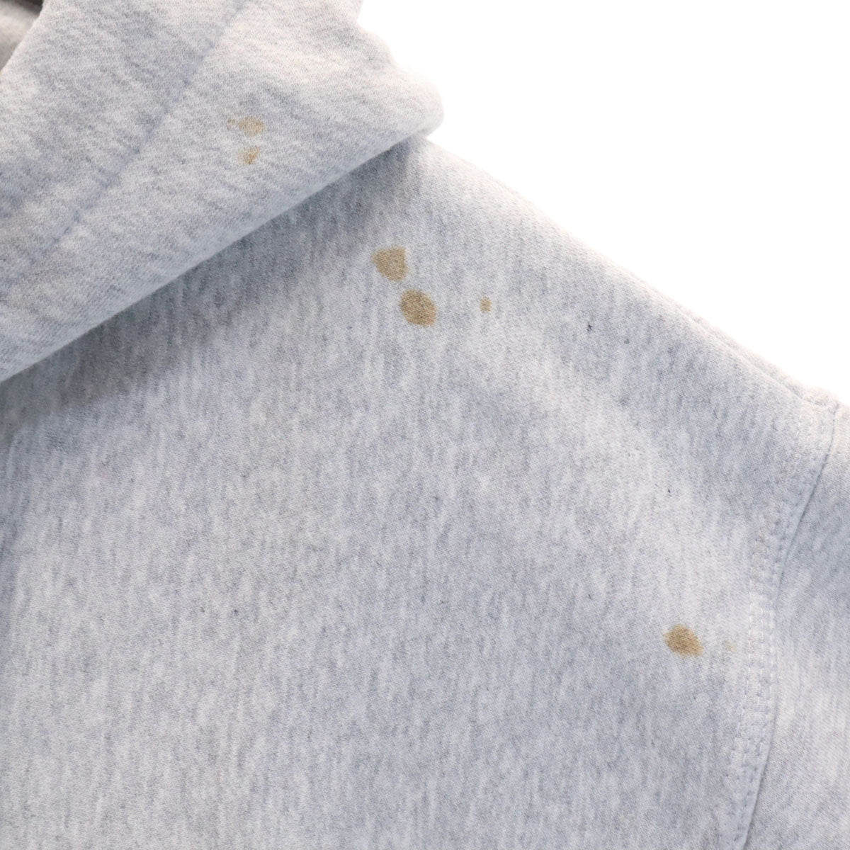 STUSSY ステューシー 長袖 スウェット ジップパーカー M グレー 裏起毛 メンズ