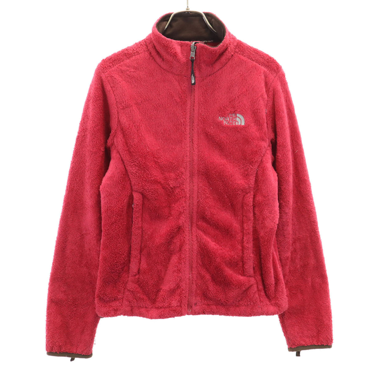THE NORTH FACE ノースフェイス フリースジャケット XS レッド系 AAHY アウトドア レディース