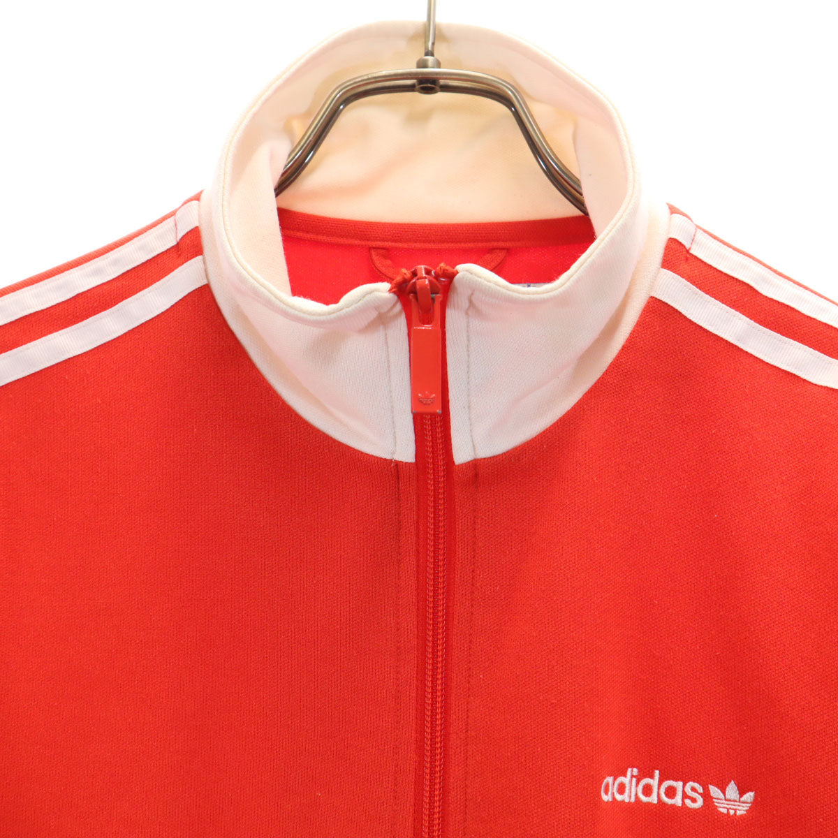 adidas アディダス トラックジャケット L オレンジ レディース