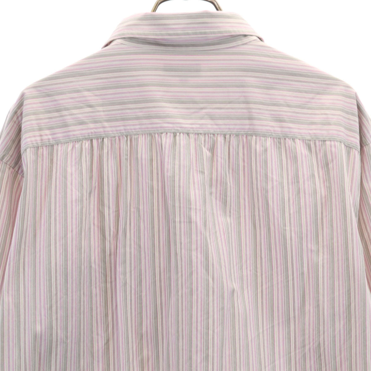 PAUL SMITH COLLECTION ポールスミスコレクション 日本製 ストライプ柄 長袖 コットンシャツ L マルチ メンズ