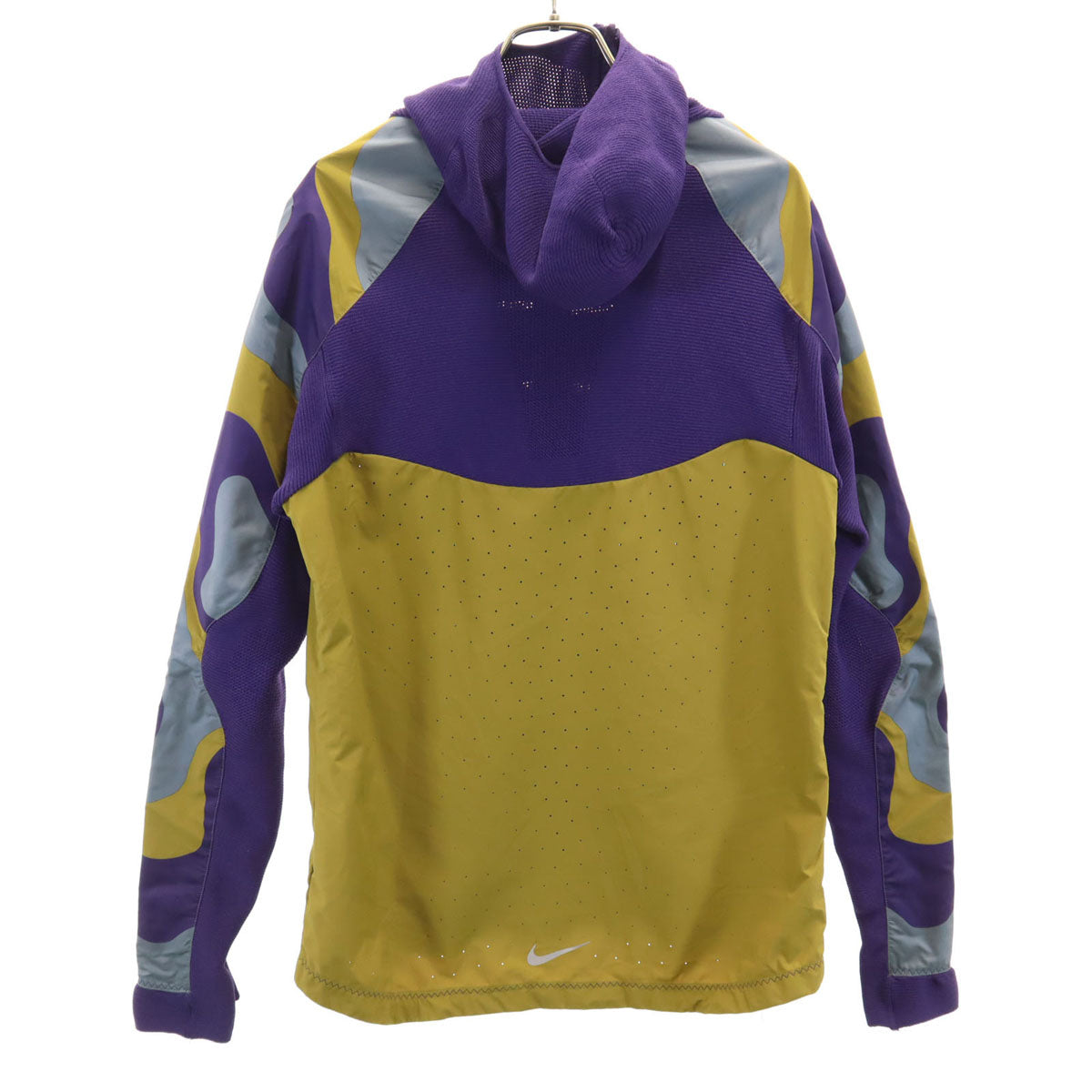 NIKE ナイキ アンダーカバー コラボ GYAKUSOU ダウン切替 シールド ジャケット S パープル メンズ
