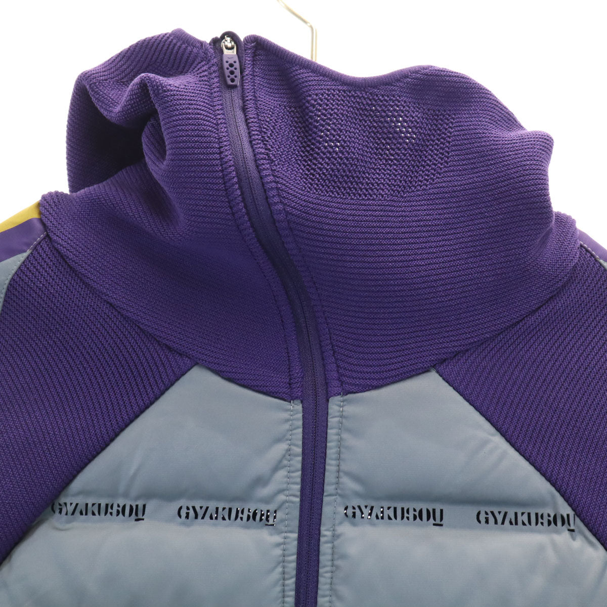 NIKE ナイキ アンダーカバー コラボ GYAKUSOU ダウン切替 シールド ジャケット S パープル メンズ