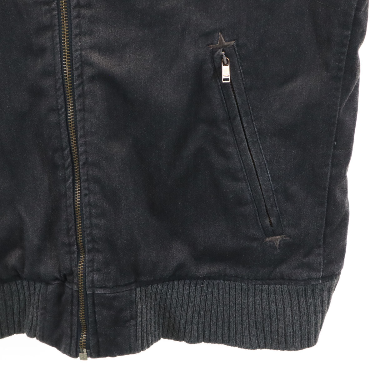 DIESEL ディーゼル 中綿ジャケット M チャコールグレー メンズ