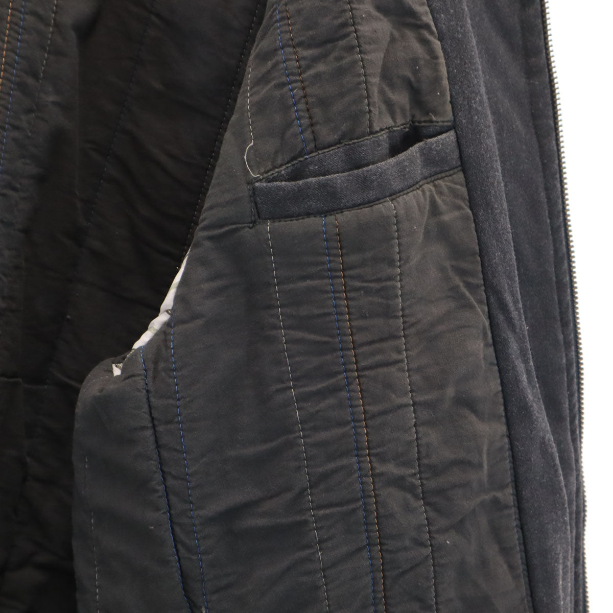 DIESEL ディーゼル 中綿ジャケット M チャコールグレー メンズ