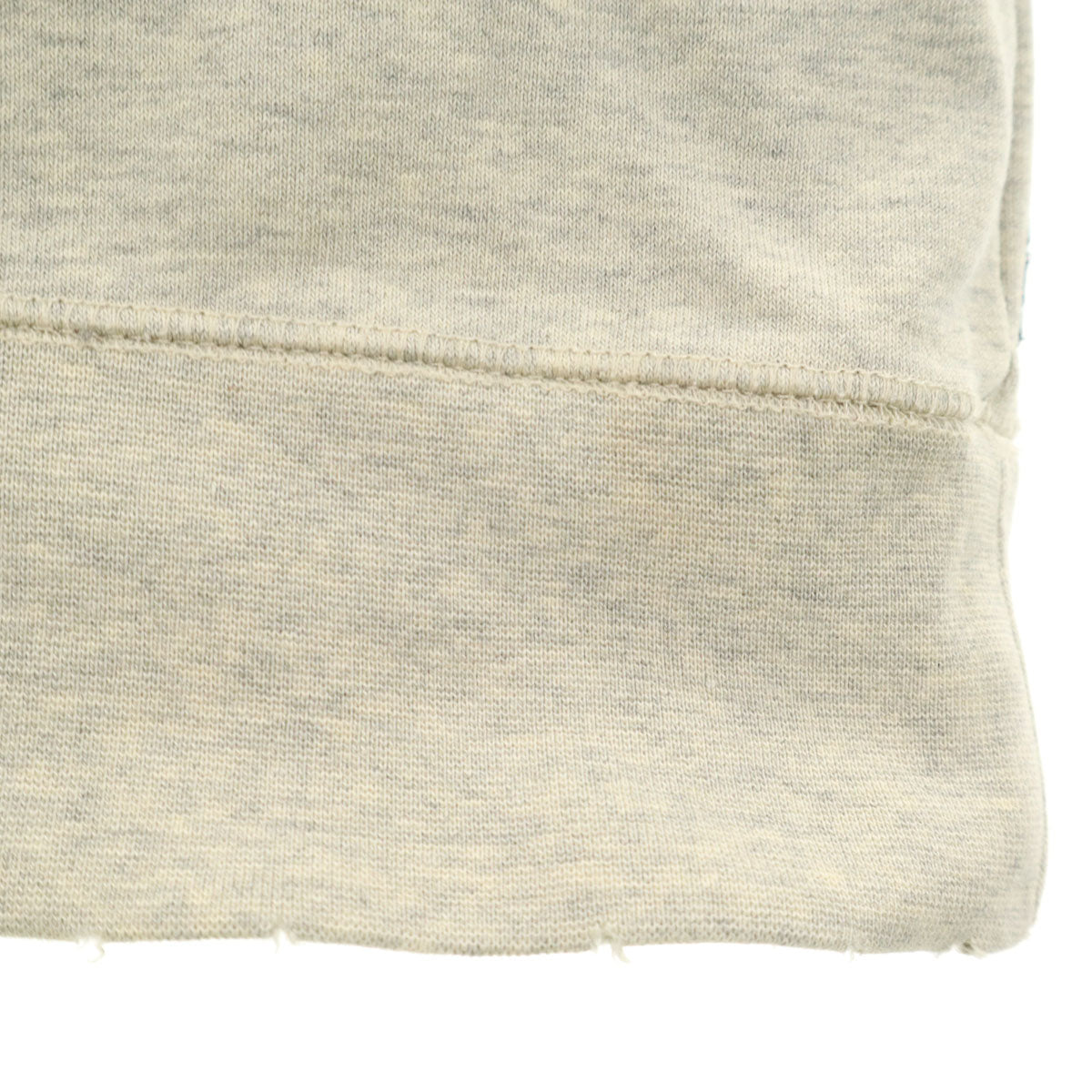 ARMANI JEANS アルマーニジーンズ 長袖 ダメージ加工 パーカー XL グレー メンズ