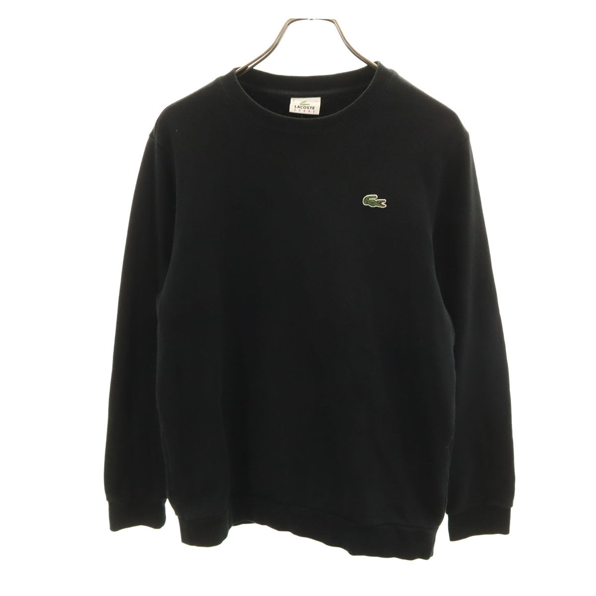 LACOSTE SPORT ラコステスポーツ 長袖 スウェット トレーナー 3 ブラック メンズ