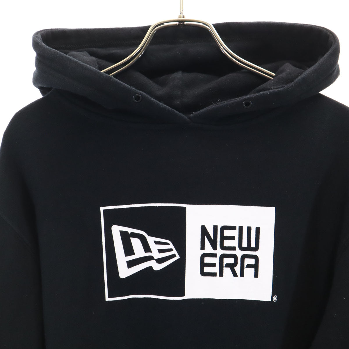 NEW ERA ニューエラ 長袖 スウェットパーカー M ブラック メンズ