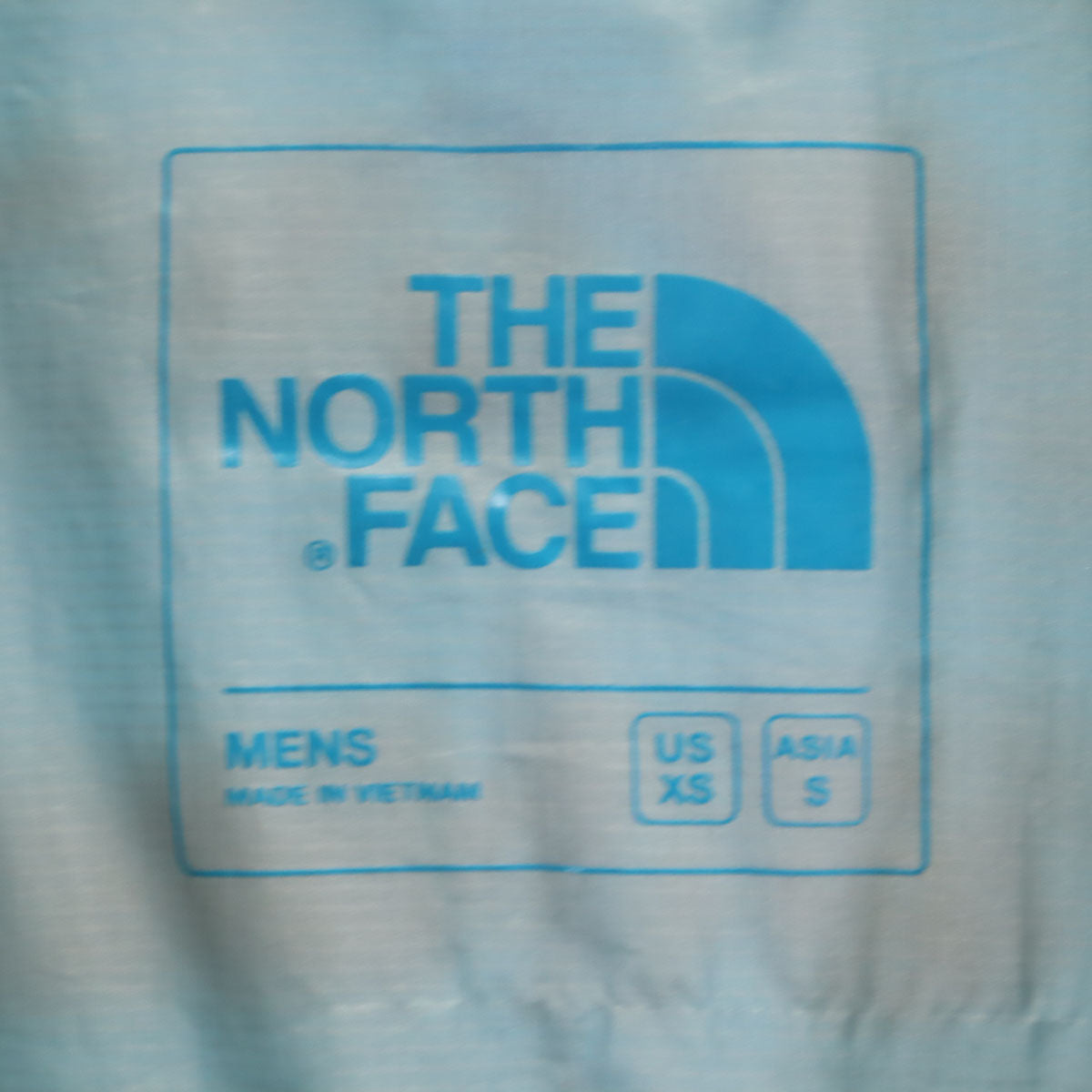 THE NORTH FACE ノースフェイス ライト 中綿ジャケット S 水色 TC8Q アウトドア ポケッタブル メンズ