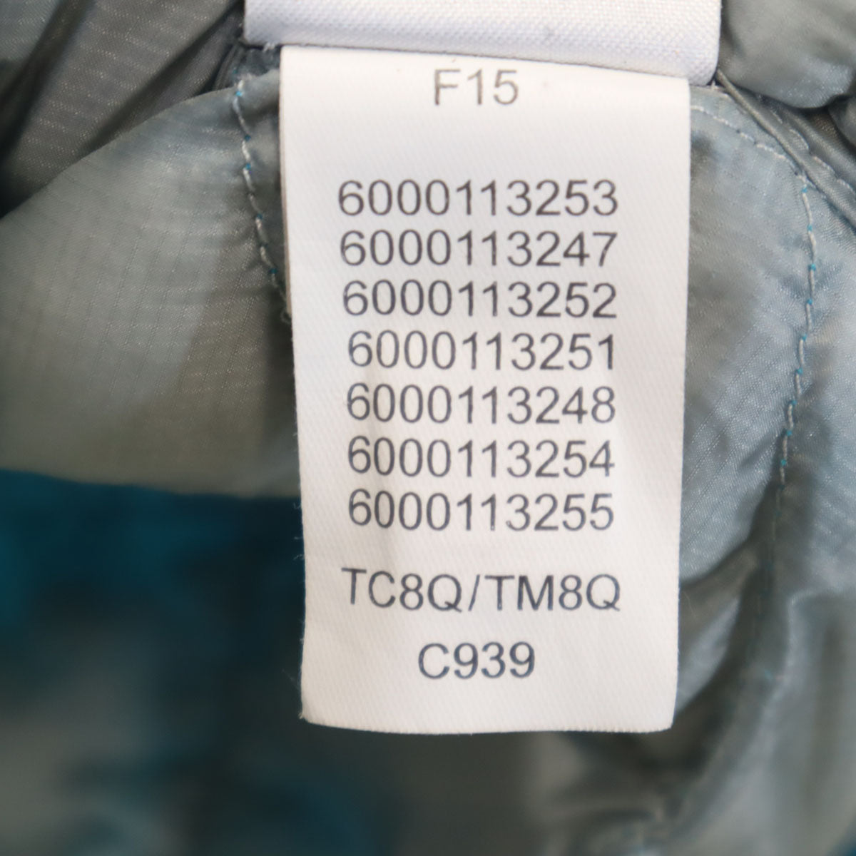 THE NORTH FACE ノースフェイス ライト 中綿ジャケット S 水色 TC8Q アウトドア ポケッタブル メンズ