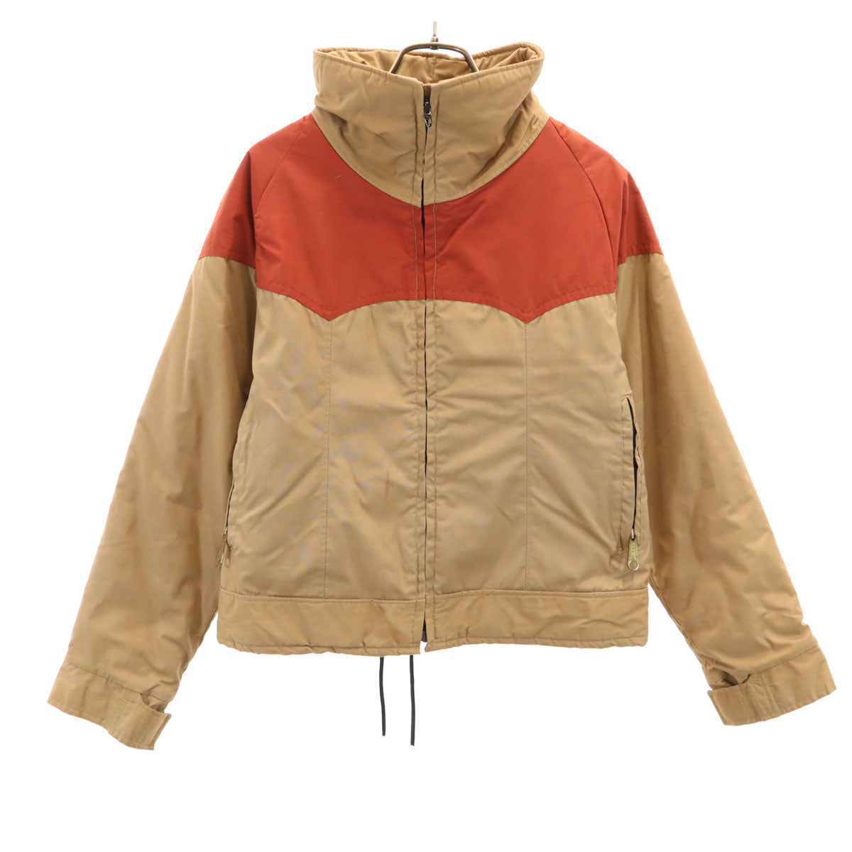 CAMP7 キャンプセブン 70s USA製 ヴィンテージ 中綿ジャケット 10 モカブラウン レディース