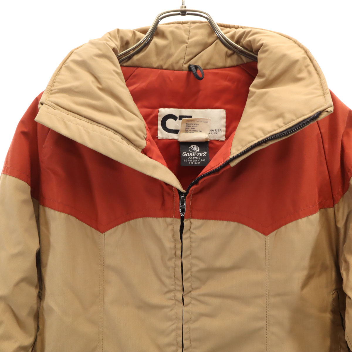 CAMP7 キャンプセブン 70s USA製 ヴィンテージ 中綿ジャケット 10 モカブラウン レディース
