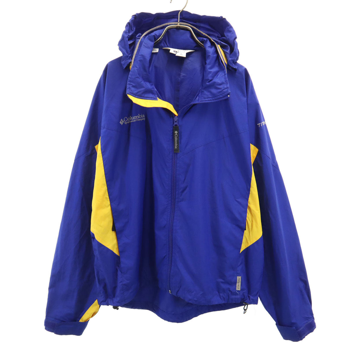 Columbia コロンビア 長袖 マウンテンパーカー L ブルー アウトドア メンズ