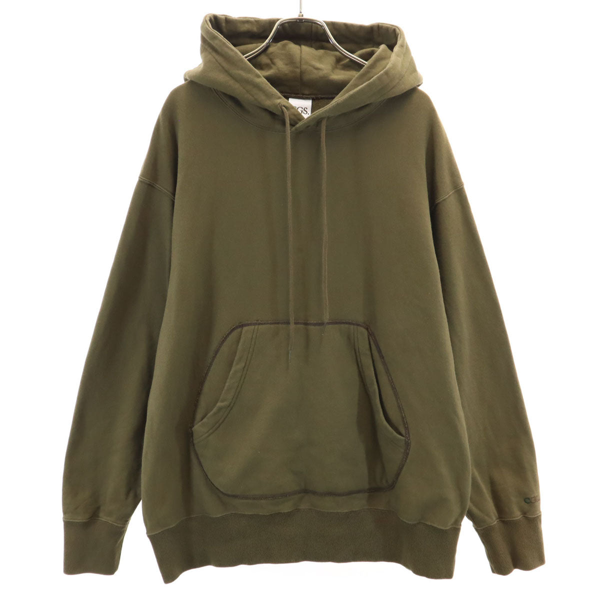 CGS シージーエス California General Store 長袖 スウェットパーカー S カーキ メンズ