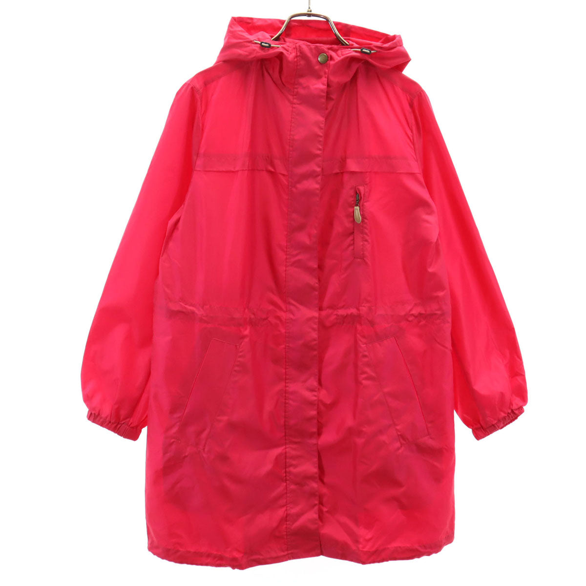 MACKINTOSH PHILOSOPHY マッキントッシュフィロソフィー レインコート 38 ショッキングピンク 収納袋付き レディース