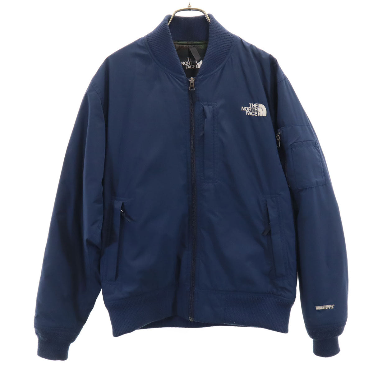THE NORTH FACE ノースフェイス MA-1 キュースリー フライトジャケット M ネイビー NY81510 アウトドア 中綿 メンズ