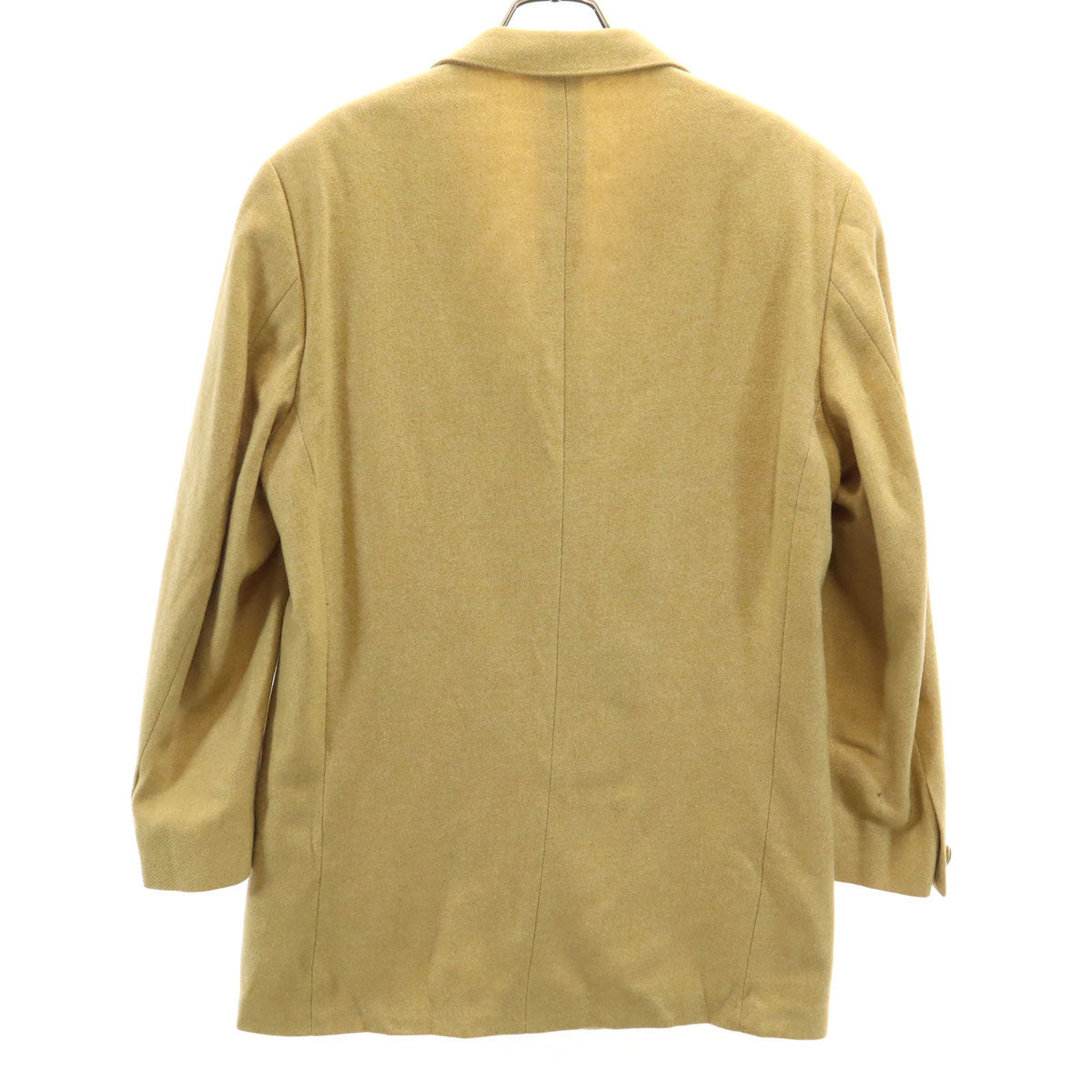 Gianni Versace Couture ジャンニヴェルサーチ クチュール 80s 90s スイス製 カシミヤ100％ オールド テーラードジャケット 50 キャメル メンズ