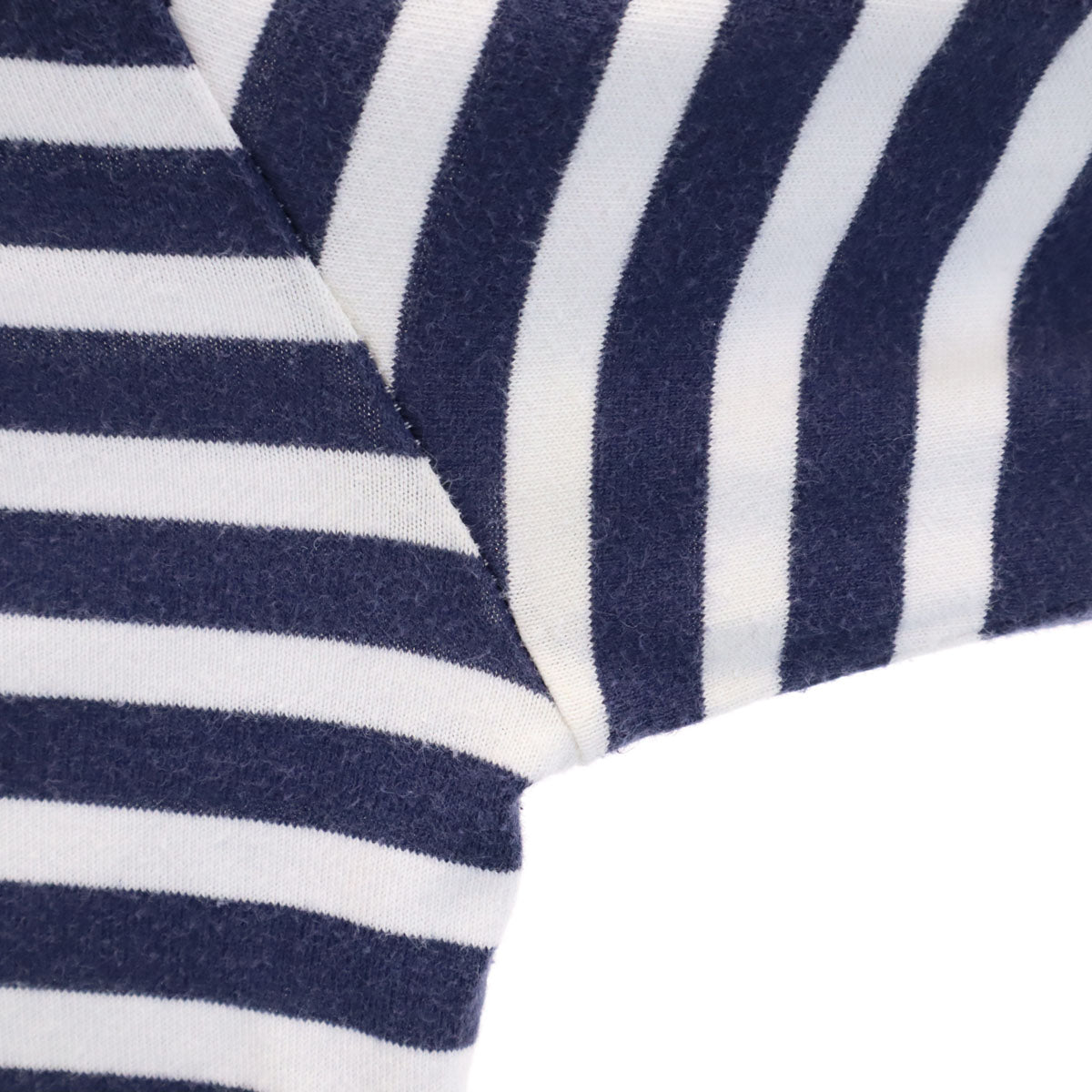 PLAY COMME des GARCONS プレイコムデギャルソン 日本製 ボーダー柄 長袖 Tシャツ M ネイビー ロンT レディース