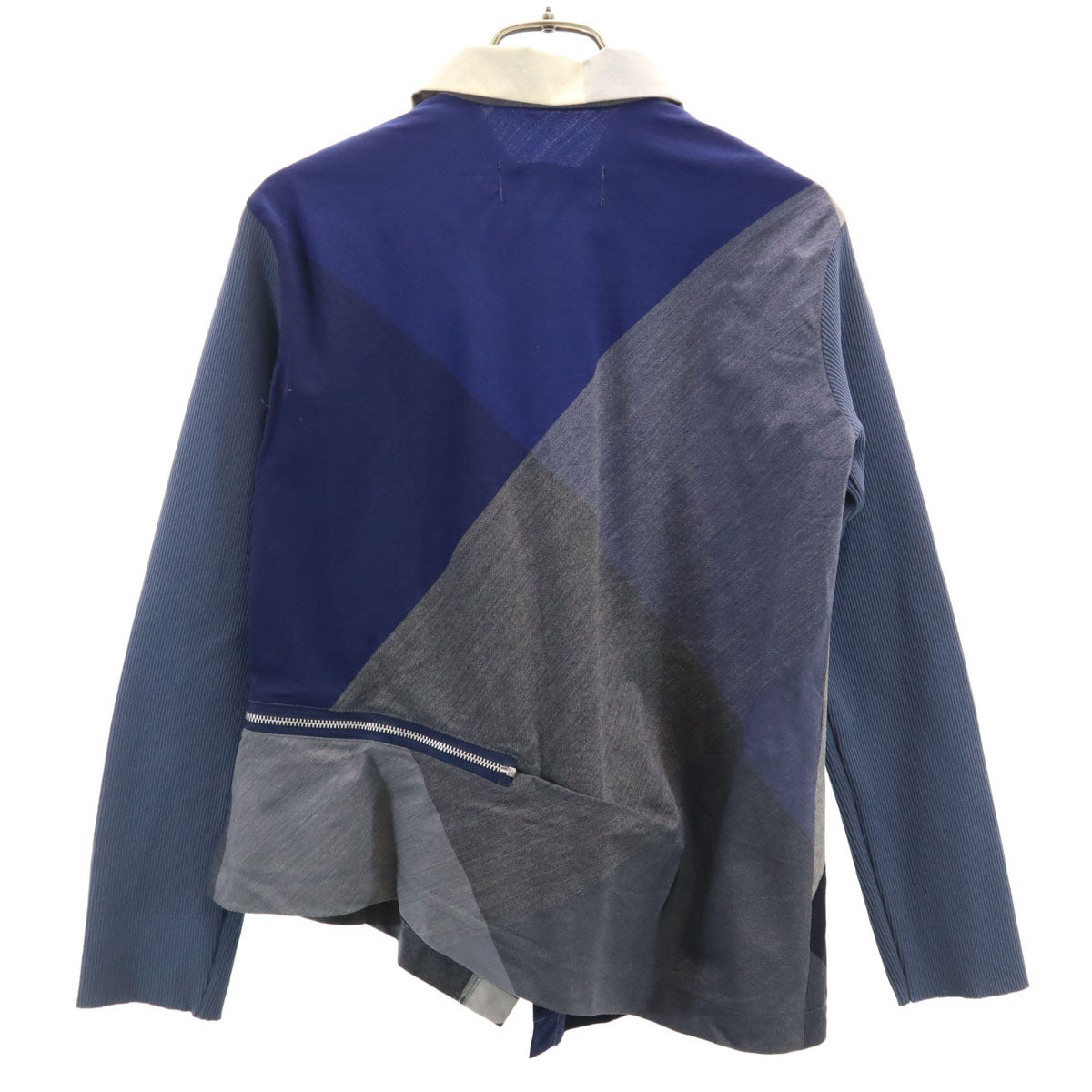 tricot COMME des GARCONS トリココムデギャルソン 1999年 90s 日本製 オールド アーカイブ 長袖 変形 シャツ M グレー レディース