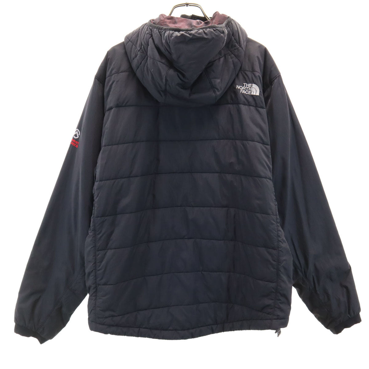 THE NORTH FACE ノースフェイス ストライプ柄 中綿ジャケット M ブラック NY01370 アウトドア メンズ