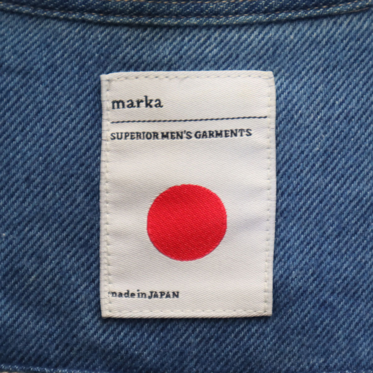 marka マーカ 日本製 長袖 デニムシャツ 2 メンズ