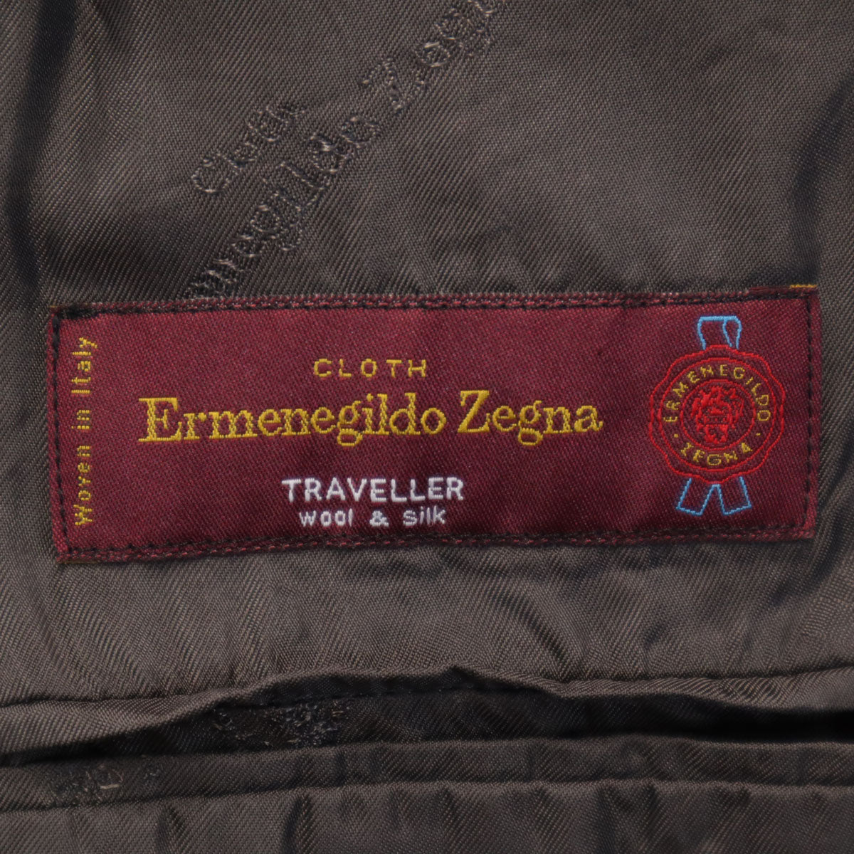 SAVANNAH SCOTCH サバンナスコッチ スーツ 上下 セットアップ グレー エルメネジルドゼニア生地 3ピース メンズ