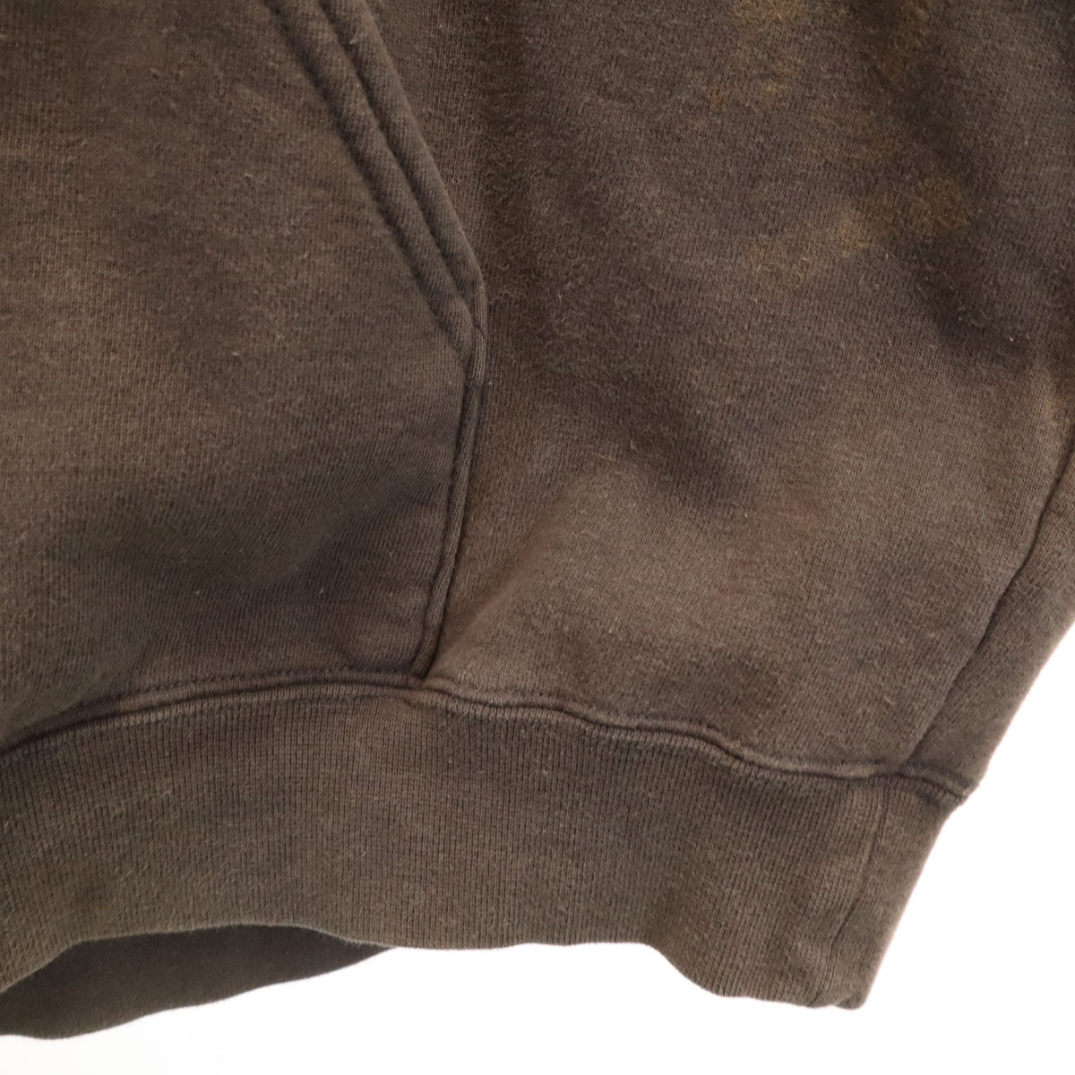 STUSSY ステューシー 00s オールド 長袖 スウェットパーカー M ブラウン メンズ
