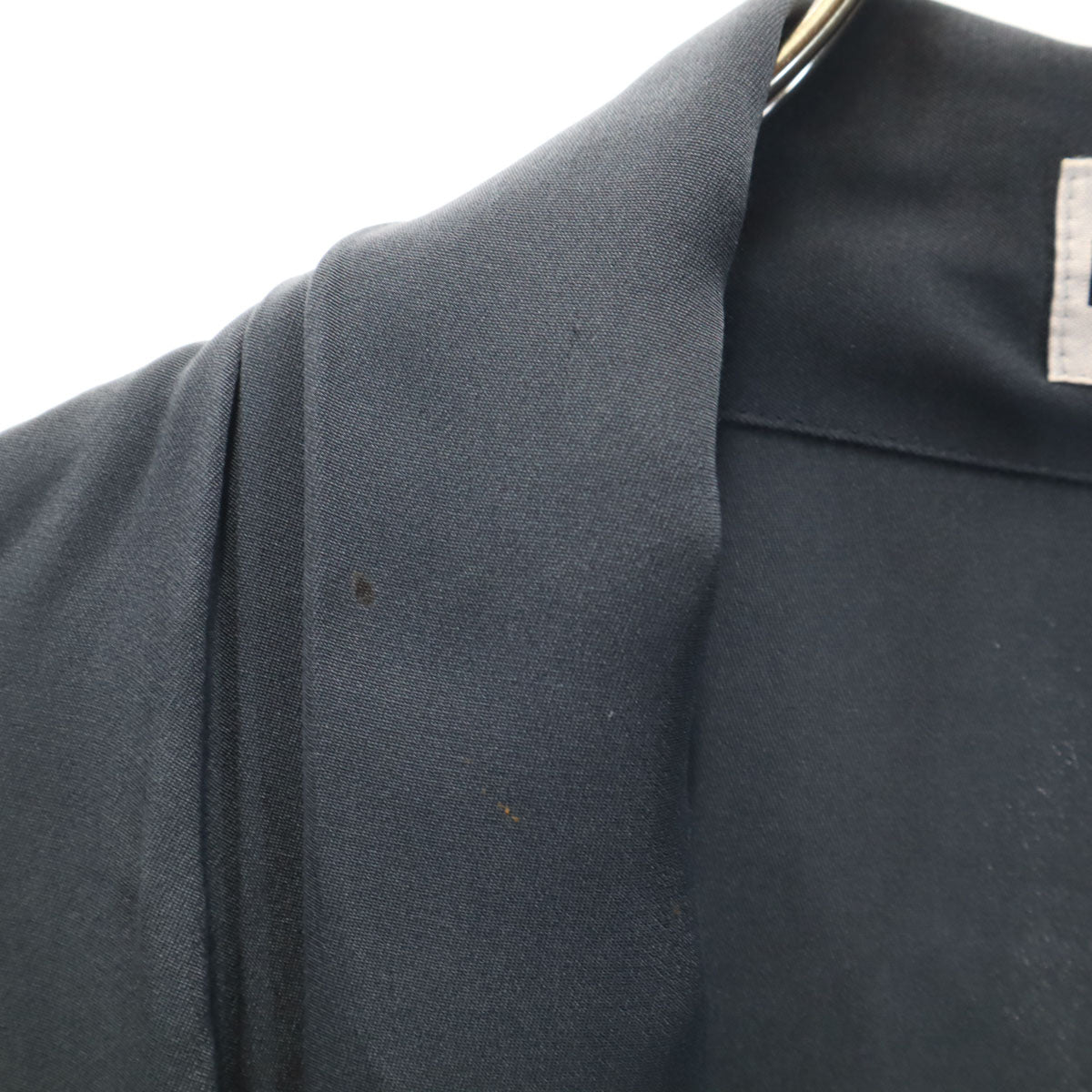 ISSEY MIYAKE イッセイミヤケ 80s 90s シルク 印テージ 長袖 ショールカラー カーディガン 上下 セットアップ M チャコールグレー レディース