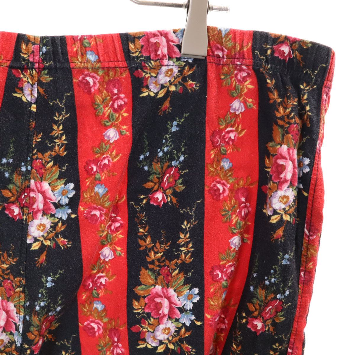KENZO ケンゾー 90s オールド 花柄 長袖 ルームウェア 上下 セットアップ L レッド メンズ
