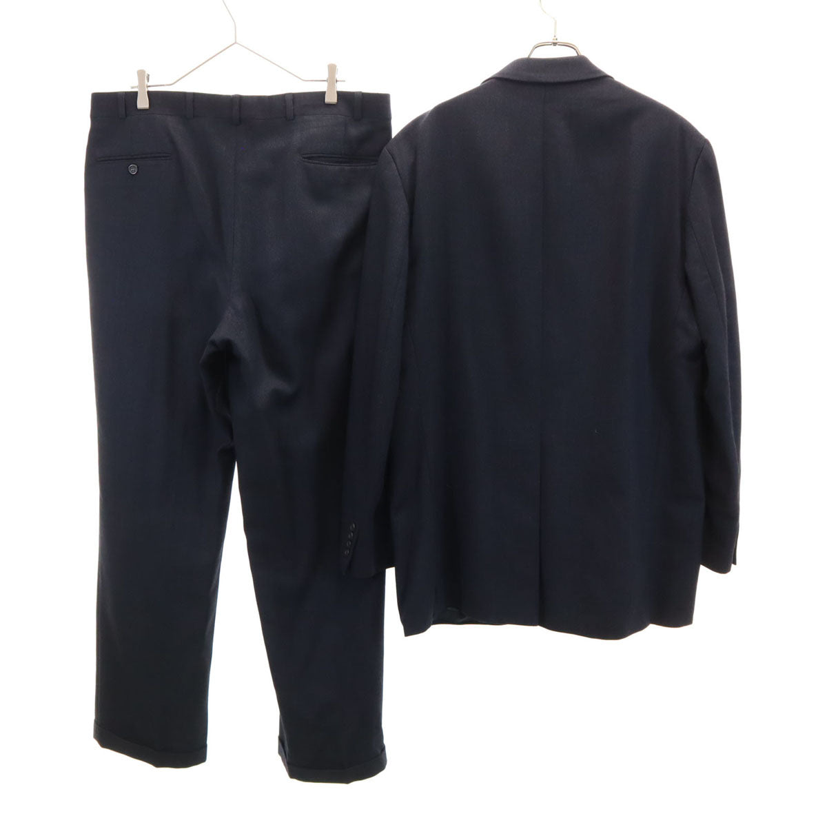 Polo University Club by Ralph Lauren ポロユニバーシティクラブバイラルフローレン 80s 90s カナダ製 オールド スーツ 上下 セットアップ 42 ネイビー メンズ