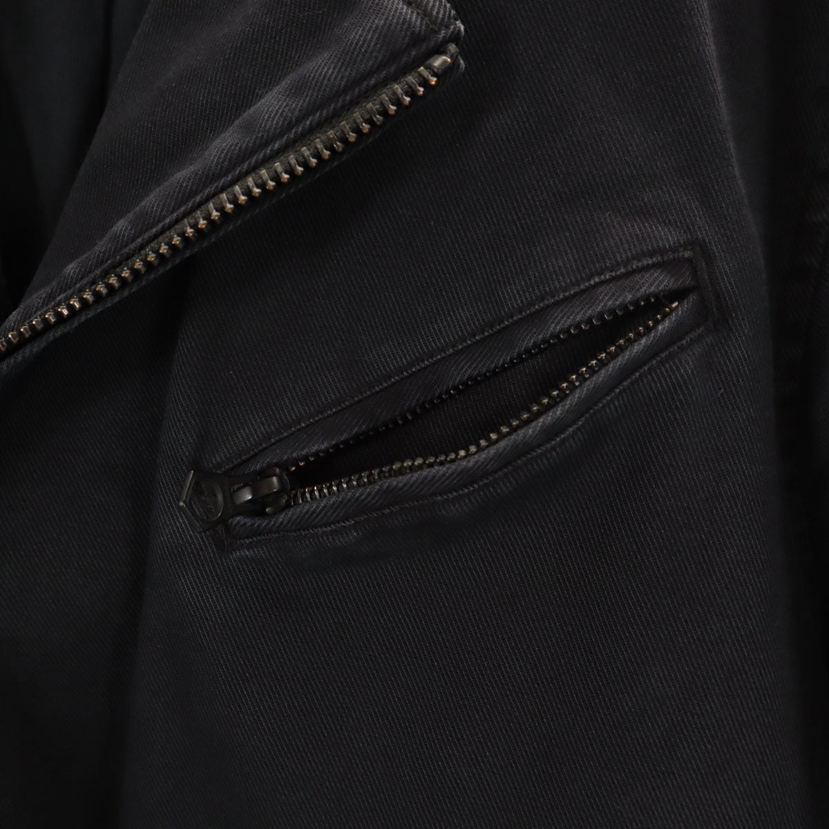 DENHAM デンハム バイカー ジャケット L ブラック メンズ