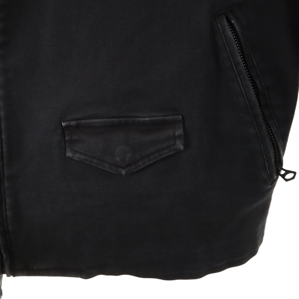 DENHAM デンハム バイカー ジャケット L ブラック メンズ