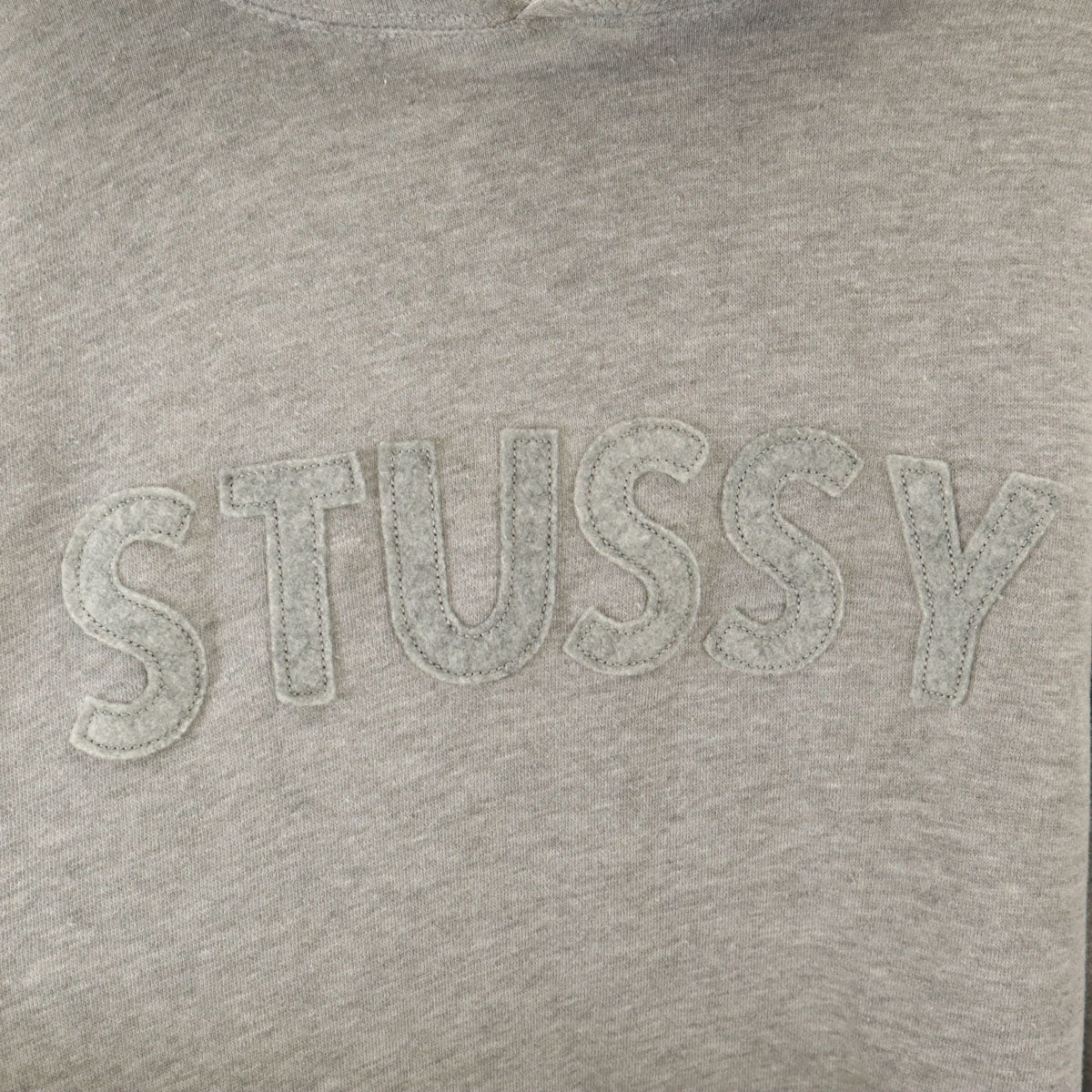 STUSSY ステューシー 長袖 スウェットパーカー M グレー＾ メンズ