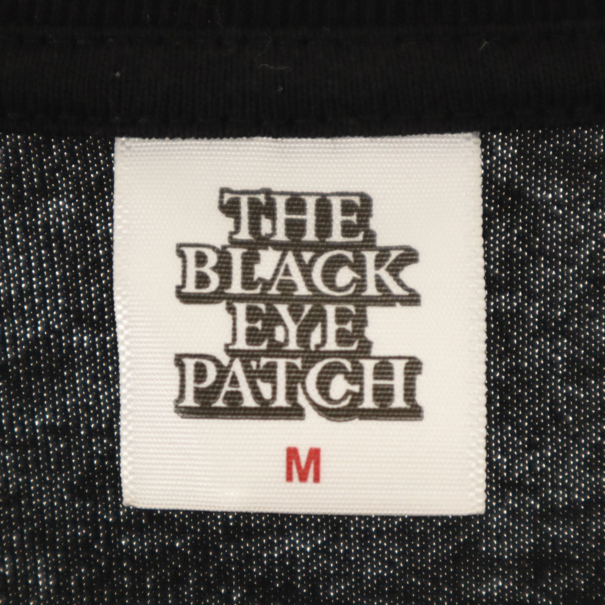 THE BLACK EYE PATCH ブラックアイパッチ 取扱注意 長袖 Tシャツ M ブラック ロンT メンズ